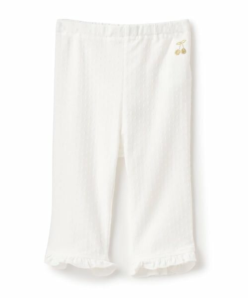 sense of wonder / センス オブ ワンダー レギンス・スパッツ | 7分丈フリルレギンス（オフ ホワイト）