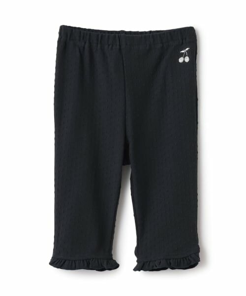 sense of wonder / センス オブ ワンダー レギンス・スパッツ | 7分丈フリルレギンス（紺）