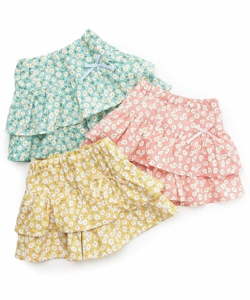 sense of wonder / センス オブ ワンダー ショート・ハーフ・半端丈パンツ | 小花フリルパンツ | 詳細5