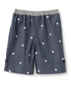 sense of wonder / センス オブ ワンダー ショート・ハーフ・半端丈パンツ | 星柄ダンガリーハーフパンツ
