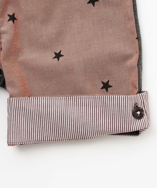 sense of wonder / センス オブ ワンダー ショート・ハーフ・半端丈パンツ | 星柄ダンガリーハーフパンツ | 詳細4