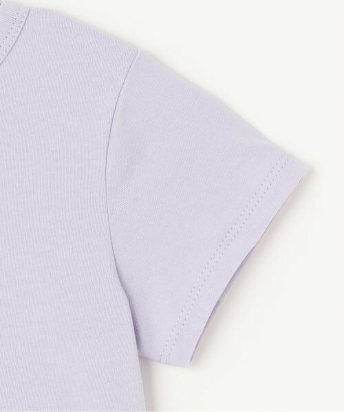 sense of wonder / センス オブ ワンダー Tシャツ | ユニコーンリバティアップリケTシャツ | 詳細3