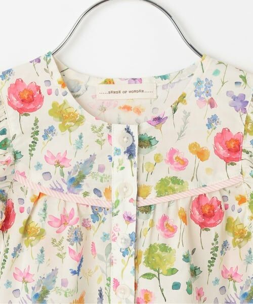 sense of wonder / センス オブ ワンダー その他トップス | ボタニカルフラワーチュニック | 詳細2