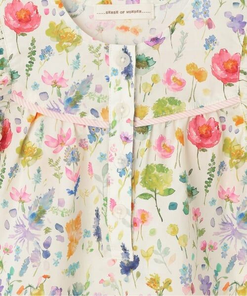 sense of wonder / センス オブ ワンダー その他トップス | ボタニカルフラワーチュニック | 詳細3