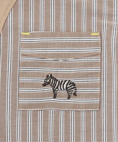 sense of wonder / センス オブ ワンダー Tシャツ | 接触冷感ストライプ切り替え半袖Tシャツ | 詳細4