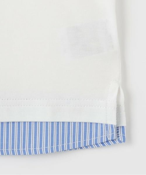 sense of wonder / センス オブ ワンダー Tシャツ | 接触冷感シャツレイヤード風半袖Ｔシャツ | 詳細5