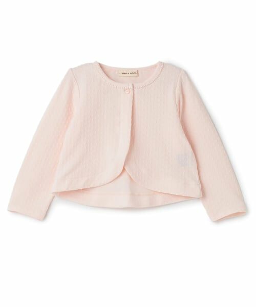 sense of wonder / センス オブ ワンダー カーディガン・ボレロ | 長袖ボレロ（ピンク）