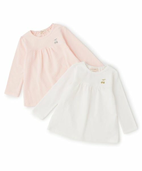 sense of wonder / センス オブ ワンダー Tシャツ | チェリードット長袖Tシャツ | 詳細8