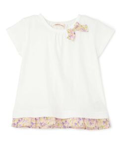 sense of wonder / センス オブ ワンダー Tシャツ | 小花柄リボンTシャツ
