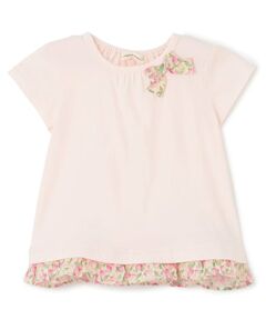 sense of wonder / センス オブ ワンダー Tシャツ | 小花柄リボンTシャツ