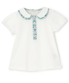 sense of wonder / センス オブ ワンダー シャツ・ブラウス | 小花柄コンビブラウス