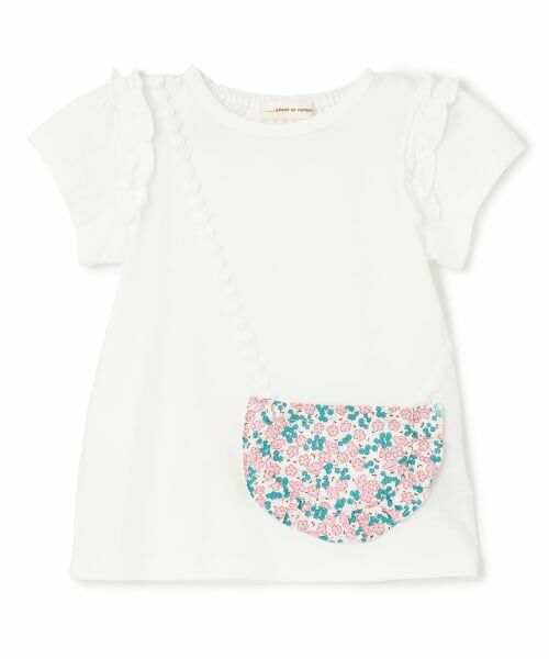 sense of wonder / センス オブ ワンダー Tシャツ | ポシェット半袖Tシャツ(オフ ホワイト)