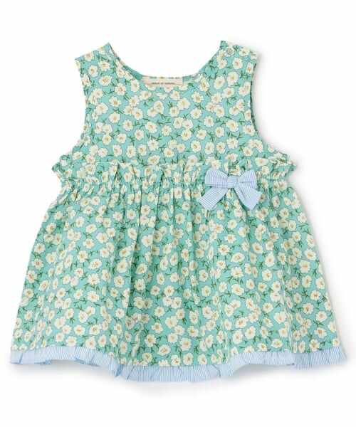 sense of wonder / センス オブ ワンダー その他トップス | 小花柄チュニック（ミント）