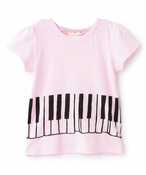 sense of wonder / センス オブ ワンダー Tシャツ | ピアノ半袖Tシャツ（ラベンダー）