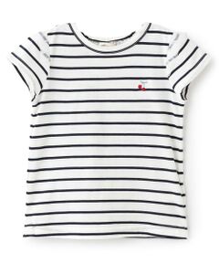 sense of wonder / センス オブ ワンダー Tシャツ | チェリー刺しゅう半袖Tシャツ