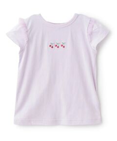 sense of wonder / センス オブ ワンダー Tシャツ | チェリー刺しゅう半袖Tシャツ