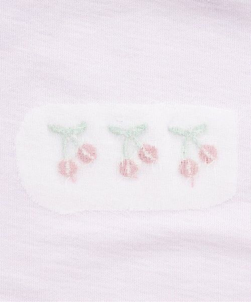 sense of wonder / センス オブ ワンダー Tシャツ | チェリー刺しゅう半袖Tシャツ | 詳細7