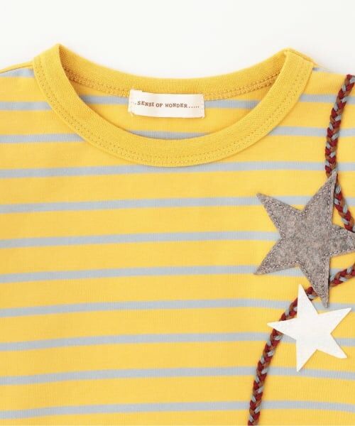 sense of wonder / センス オブ ワンダー Tシャツ | ボーダースター長袖Ｔシャツ | 詳細2