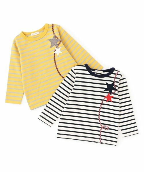 sense of wonder / センス オブ ワンダー Tシャツ | ボーダースター長袖Ｔシャツ | 詳細6