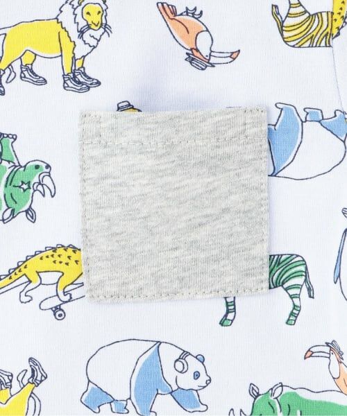 sense of wonder / センス オブ ワンダー Tシャツ | アニマル総柄Tシャツ | 詳細3