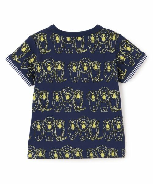 sense of wonder / センス オブ ワンダー Tシャツ | さんびき総柄半袖Tシャツ | 詳細1