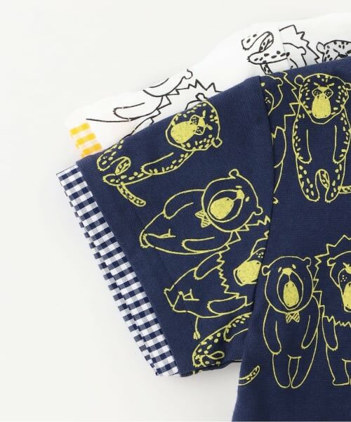 sense of wonder / センス オブ ワンダー Tシャツ | さんびき総柄半袖Tシャツ | 詳細3