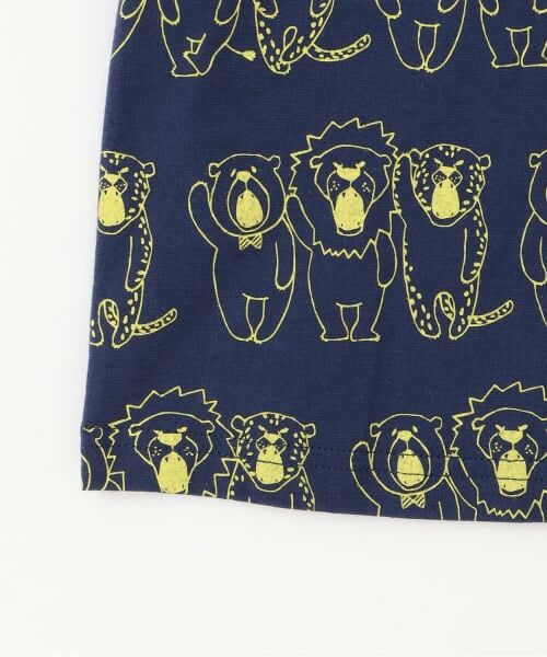 sense of wonder / センス オブ ワンダー Tシャツ | さんびき総柄半袖Tシャツ | 詳細4