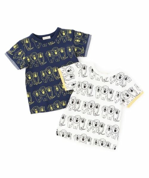 sense of wonder / センス オブ ワンダー Tシャツ | さんびき総柄半袖Tシャツ | 詳細6