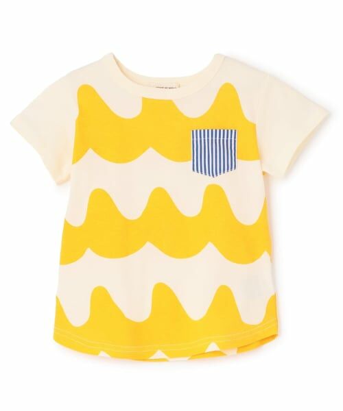 sense of wonder / センス オブ ワンダー Tシャツ | なみなみ半袖Tシャツ（黄）