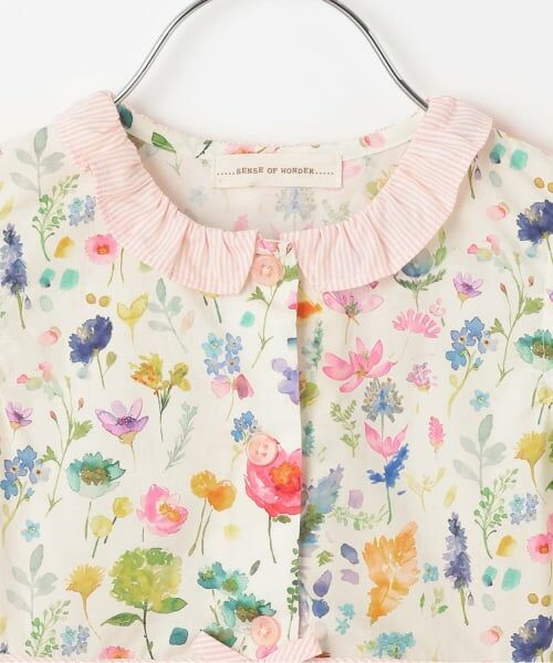 sense of wonder / センス オブ ワンダー ミニ丈・ひざ丈ワンピース | ボタニカルフラワーワンピース | 詳細2