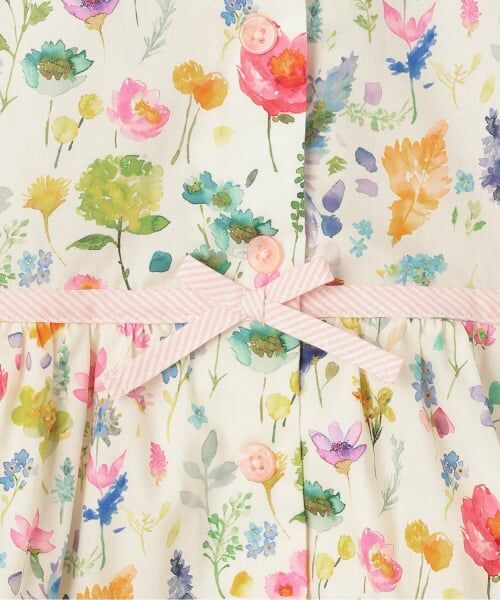 sense of wonder / センス オブ ワンダー ミニ丈・ひざ丈ワンピース | ボタニカルフラワーワンピース | 詳細3