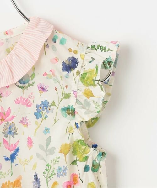 sense of wonder / センス オブ ワンダー ミニ丈・ひざ丈ワンピース | ボタニカルフラワーワンピース | 詳細4