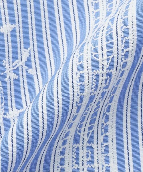 sense of wonder / センス オブ ワンダー ミニ丈・ひざ丈ワンピース | レースプリントストライプワンピース | 詳細6