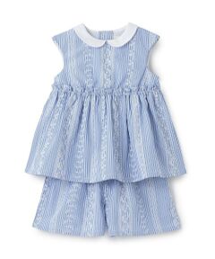 sense of wonder / センス オブ ワンダー ベビー・キッズウエア | レースプリントストライプセットアップ