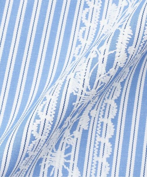 sense of wonder / センス オブ ワンダー ベビー・キッズウエア | レースプリントストライプセットアップ | 詳細10