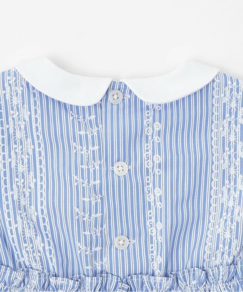 sense of wonder / センス オブ ワンダー ベビー・キッズウエア | レースプリントストライプセットアップ | 詳細6