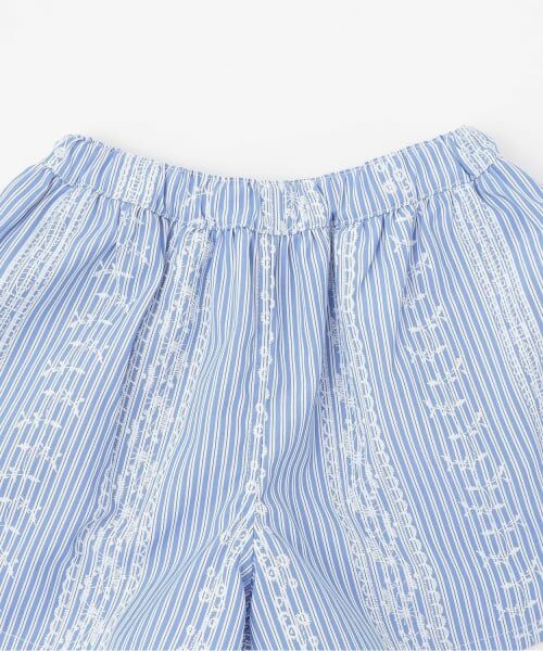 sense of wonder / センス オブ ワンダー ベビー・キッズウエア | レースプリントストライプセットアップ | 詳細7