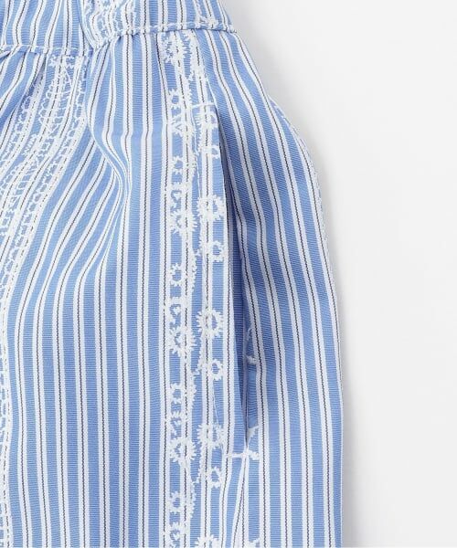 sense of wonder / センス オブ ワンダー ベビー・キッズウエア | レースプリントストライプセットアップ | 詳細8