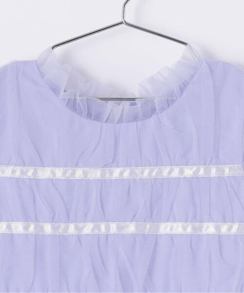 sense of wonder / センス オブ ワンダー ミニ丈・ひざ丈ワンピース | チュールフリルドレス | 詳細2