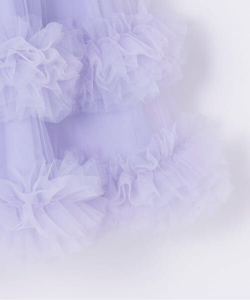 sense of wonder / センス オブ ワンダー ミニ丈・ひざ丈ワンピース | チュールフリルドレス | 詳細4