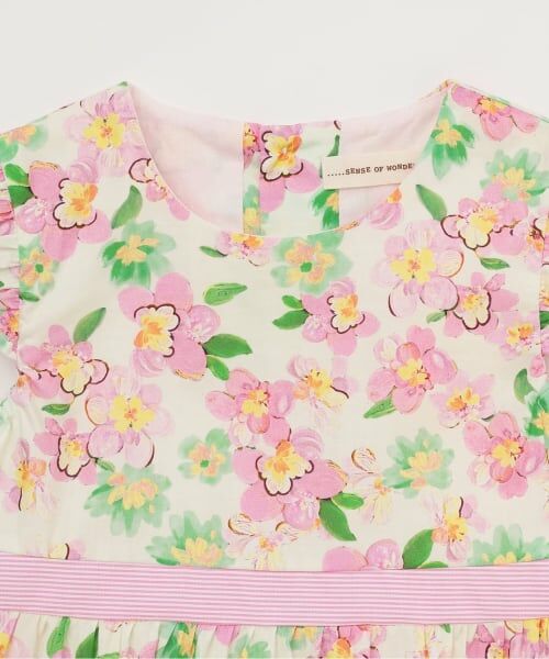 sense of wonder / センス オブ ワンダー ミニ丈・ひざ丈ワンピース | 小花柄バルーンワンピース | 詳細2
