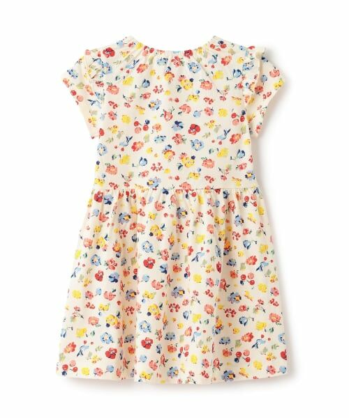 sense of wonder / センス オブ ワンダー ミニ丈・ひざ丈ワンピース | flower garden半袖ワンピース | 詳細1