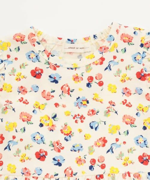 sense of wonder / センス オブ ワンダー ミニ丈・ひざ丈ワンピース | flower garden半袖ワンピース | 詳細2
