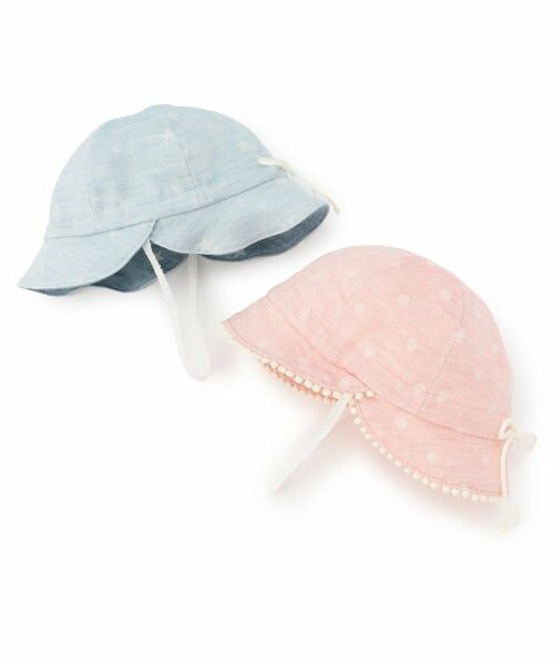 sense of wonder / センス オブ ワンダー ハット | ☆オーガニックガーゼリバーシブル帽子 | 詳細11
