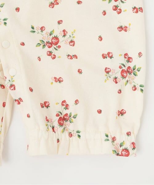 sense of wonder / センス オブ ワンダー ロンパース | オーガニック野イチゴ半袖2WAYオール | 詳細6