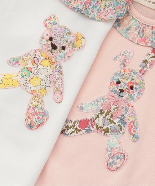 sense of wonder / センス オブ ワンダー ロンパース | リバティウサクマアップリケ2WAYオール | 詳細4