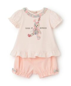 sense of wonder / センス オブ ワンダー ベビー・キッズウエア | リバティウサクマアップリケベビースーツ