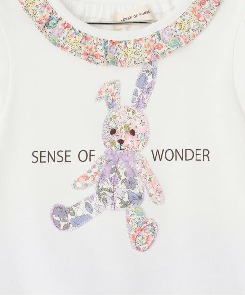 sense of wonder / センス オブ ワンダー ベビー・キッズウエア | リバティウサクマアップリケベビースーツ | 詳細4