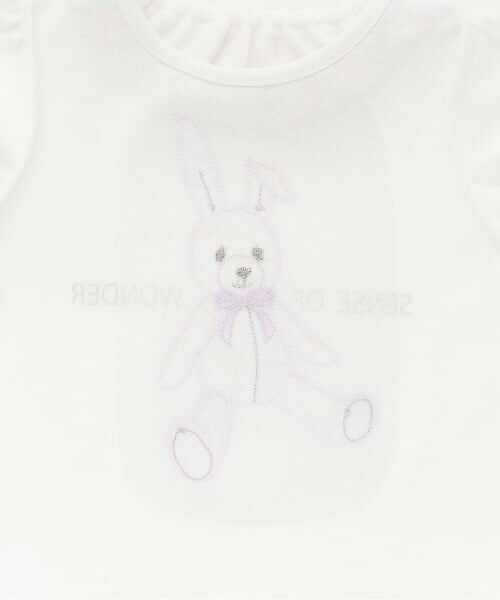 sense of wonder / センス オブ ワンダー ベビー・キッズウエア | リバティウサクマアップリケベビースーツ | 詳細5