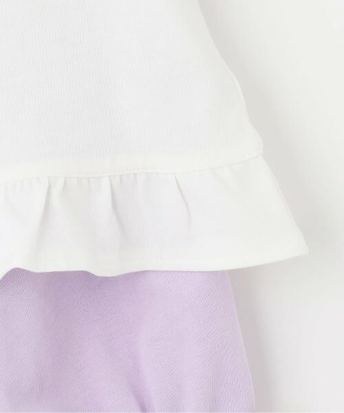 sense of wonder / センス オブ ワンダー ベビー・キッズウエア | リバティウサクマアップリケベビースーツ | 詳細7